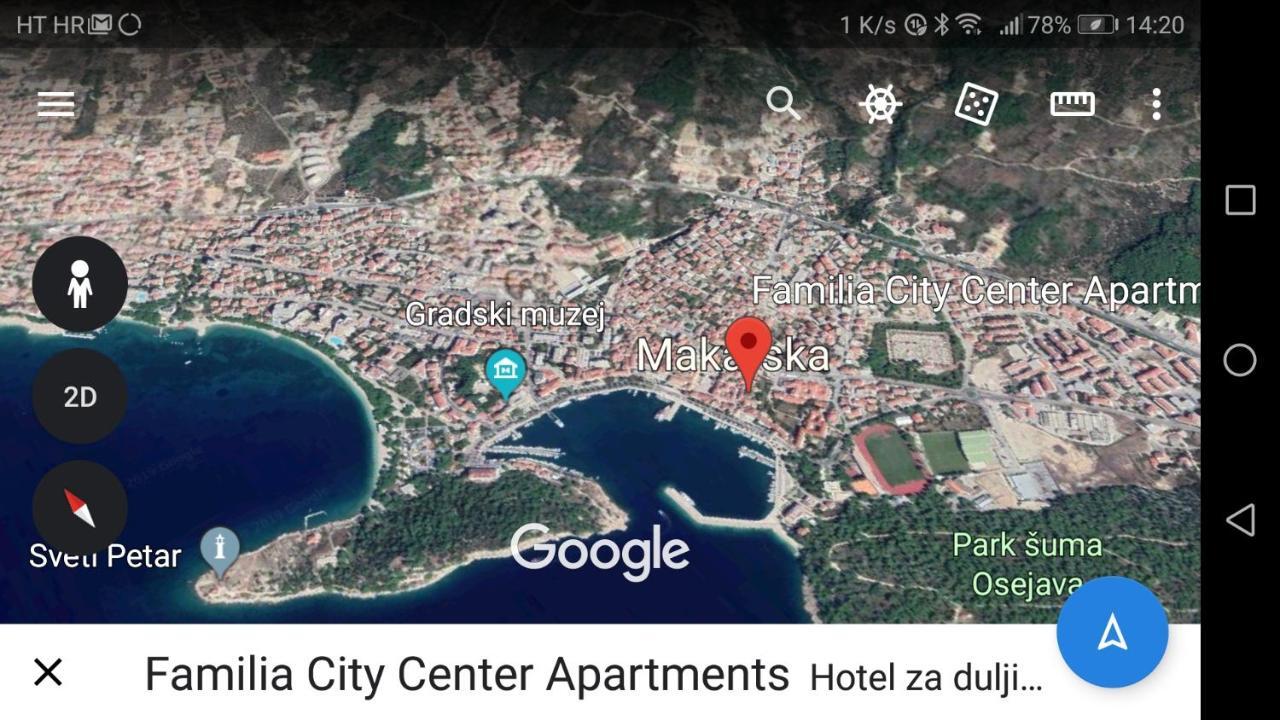 Palladium II City Center Apartments Makarska Buitenkant foto